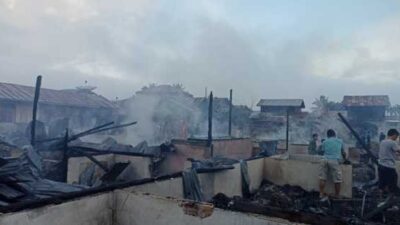 Kebakaran di Gayo Lues Kembali Terjadi, 46 Rumah Hangus Dilalap Api