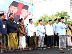 Santri dan Kyai dari 15 Pesantren di Jawa Timur Mendeklarasikan Dukungan Mereka untuk Prabowo-Gibran