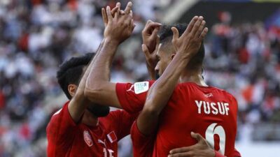 Hajar Yordania dan Bahrain Sukses Melaju ke 16 Besar