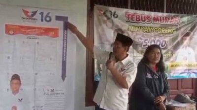 Caleg Partai Perindo Mengadakan Sosialisasi Pemilu 2024 di Cileunyi Bandung