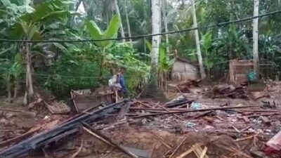 Dugaan Tidak Memilih Caleg Tertentu, 2 Keluarga Diusir Pemilik Tanah dan Rumah Mereka Dibongkar