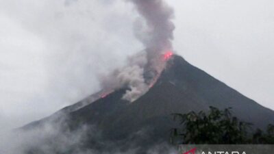 PVMBG Berusaha Membujuk Warga untuk Selalu Waspada terhadap Awan Panas Gunung Karangetang