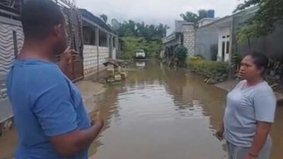 Perumahan di Kelurahan Dobonsolo Sentani Tenggelam Banjir dengan Kedalaman 1,5 Meter