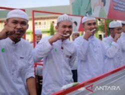 Unilever menerapkan pola hidup sehat kepada ribuan santri di Kalimantan Selatan