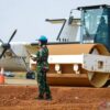 Prajurit TNI di Afrika Tengah membantu memperluas bandara PBB di Bangui