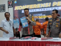 Pengedar Sabu Sebanyak 178 Gram Disita oleh Satresnarkoba Polres Tabalong