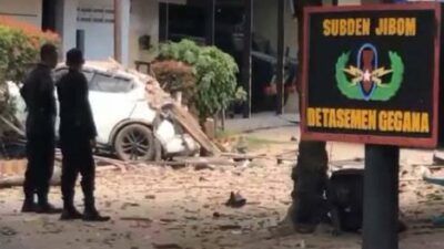 10 Anggota Gegana Terluka dalam Ledakan di Mako Brimob Surabaya