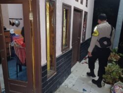 Rumah Ketua PPK Cibeureum Sukabumi Dirusak oleh Kelompok Bersenjata Tajam