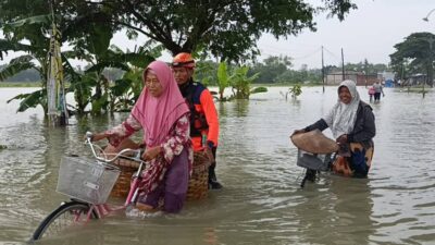 Banjir Melanda 25 Desa di 10 Kecamatan Grobogan akibat Sungai Lusi Meluap