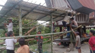 Terjadinya Bencana Tanah Bergerak di Toraja, 9 Rumah Terdampak dan Banyak Warga Mengungsi