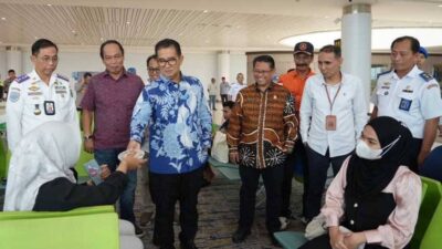 14.000 Pemudik Membanjiri Bandara Sepinggan Balikpapan, Pj Gubernur Kaltim Menganjurkan untuk Menjaga Keselamatan