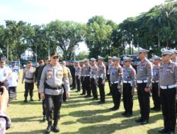 Wakapolda Memimpin Apel Gelar Pasukan Operasi Ketupat Singgalang 2024