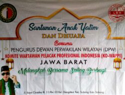 DPW WAPPI Jawa Barat Mengadakan Santunan bagi Anak Yatim dan Dhuafa