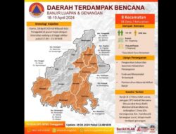 BPBD Trenggalek Mengidentifikasi 541 Rumah yang Terdampak Banjir dan Longsor