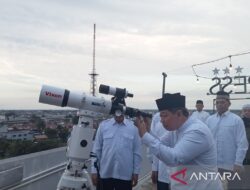 Gerhana Bulan Total Terjadi di Kalsel saat Awal Syawal 1445 H meskipun Langit Dibutupi Awan di Atas Ketinggian 6 Derajat