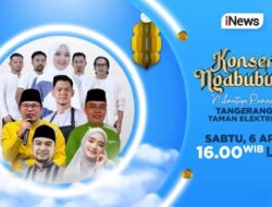 Ada Sabyan dan Band Wali di Konser Ngabuburit dan Tabligh Akbar iNews, Sore Ini dari Tangerang